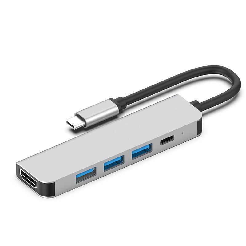 5 in 1 USB-C Hub with PD charging and HDMI Adapter